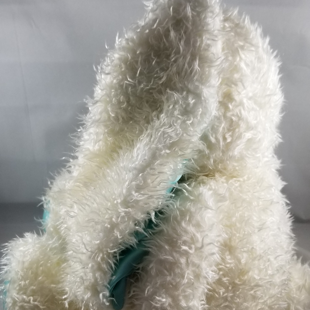 Commonwealth White Bunny Long Floppy Ears Plush Stuffed Animal Easter Bow 20" - Picture 7 of 13
